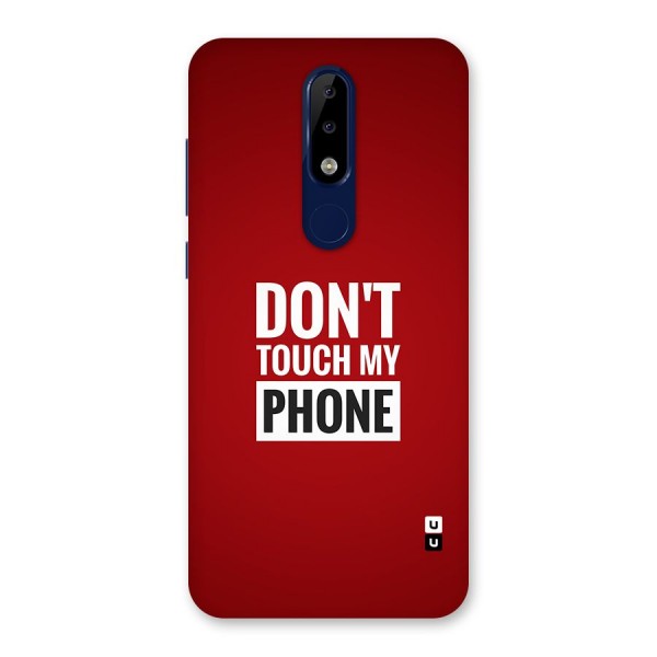 Dare To Touch Back Case for Nokia 5.1 Plus