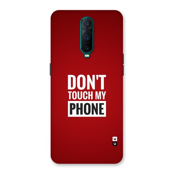 Dare To Touch Back Case for Oppo R17 Pro