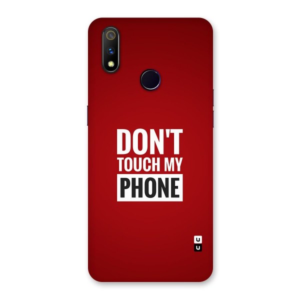 Dare To Touch Back Case for Realme 3 Pro