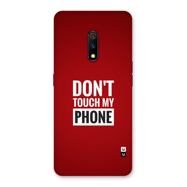 Dare To Touch Back Case for Realme X