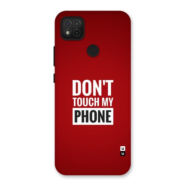 Dare To Touch Back Case for Redmi 9C