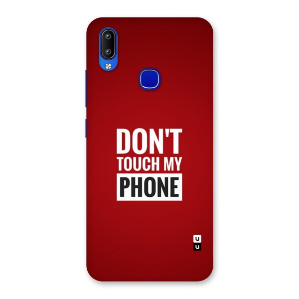 Dare To Touch Back Case for Vivo Y91