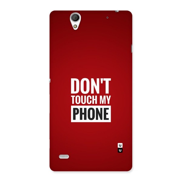 Dare To Touch Back Case for Xperia C4