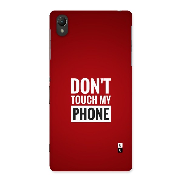 Dare To Touch Back Case for Xperia Z2