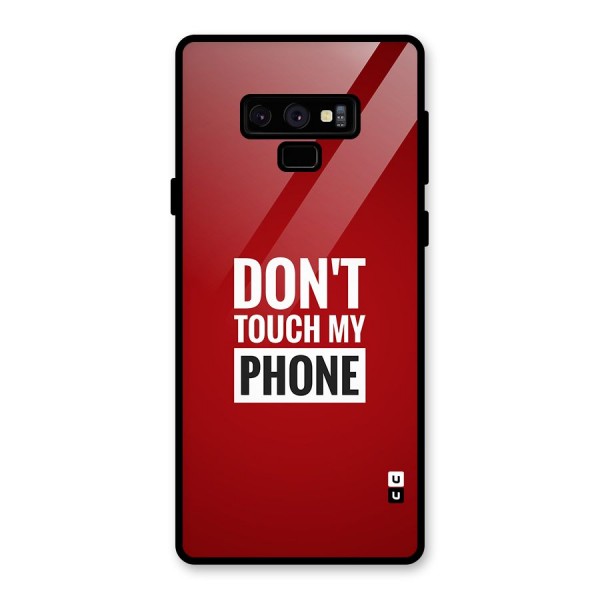 Dare To Touch Glass Back Case for Galaxy Note 9