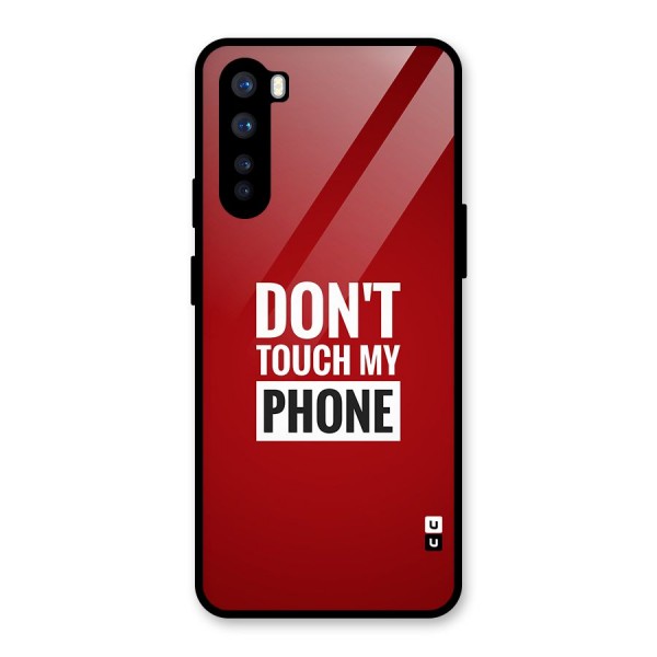 Dare To Touch Glass Back Case for OnePlus Nord