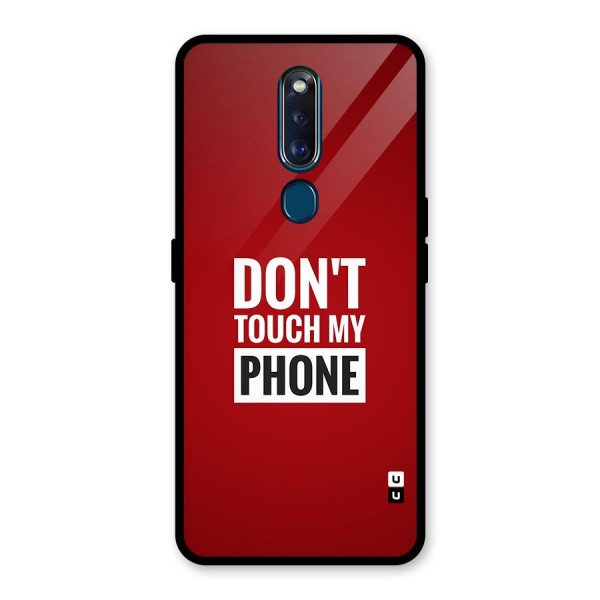 Dare To Touch Glass Back Case for Oppo F11 Pro