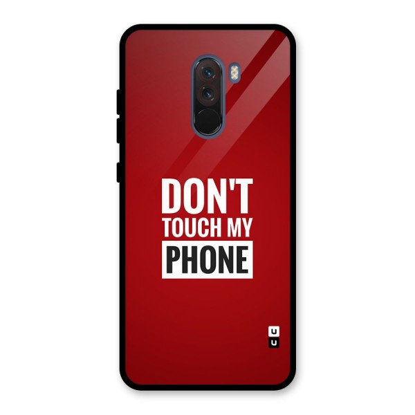 Dare To Touch Glass Back Case for Poco F1