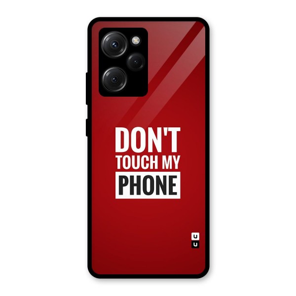 Dare To Touch Glass Back Case for Poco X5 Pro