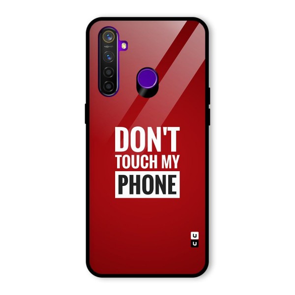 Dare To Touch Glass Back Case for Realme 5 Pro