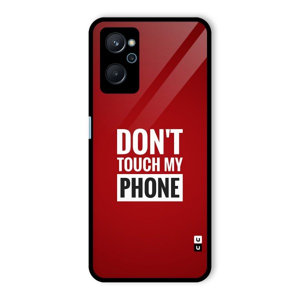 Dare To Touch Glass Back Case for Realme 9i