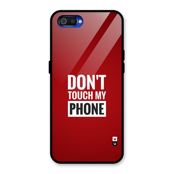 Dare To Touch Glass Back Case for Realme C2