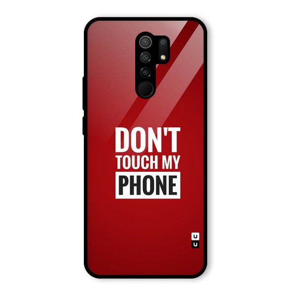 Dare To Touch Glass Back Case for Redmi 9 Prime