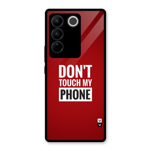 Dare To Touch Glass Back Case for Vivo V27 Pro