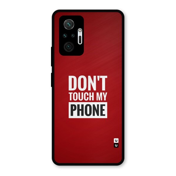Dare To Touch Metal Back Case for Redmi Note 10 Pro