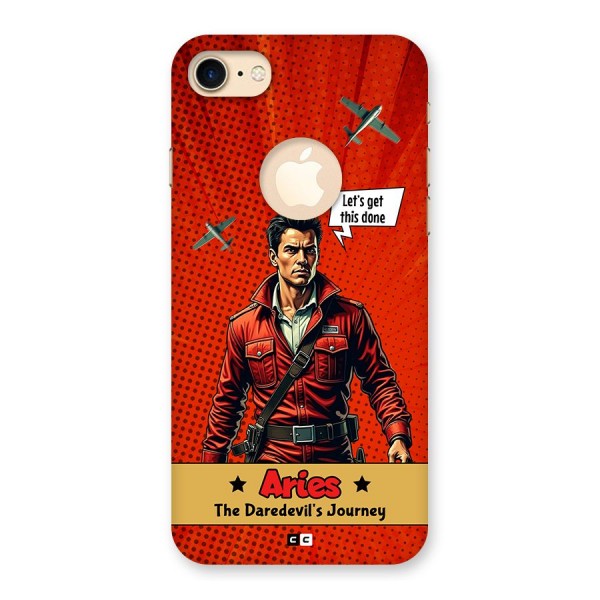 Daredevil Aries Back Case for iPhone 8 Logo Cut