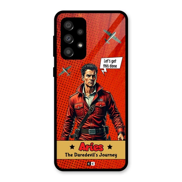 Daredevil Aries Glass Back Case for Galaxy A32