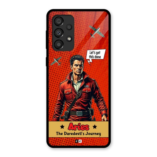 Daredevil Aries Glass Back Case for Galaxy A33 5G