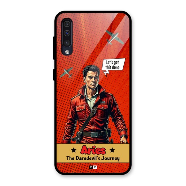 Daredevil Aries Glass Back Case for Galaxy A50