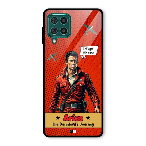 Daredevil Aries Glass Back Case for Galaxy F62