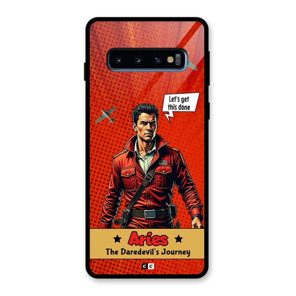 Daredevil Aries Glass Back Case for Galaxy S10