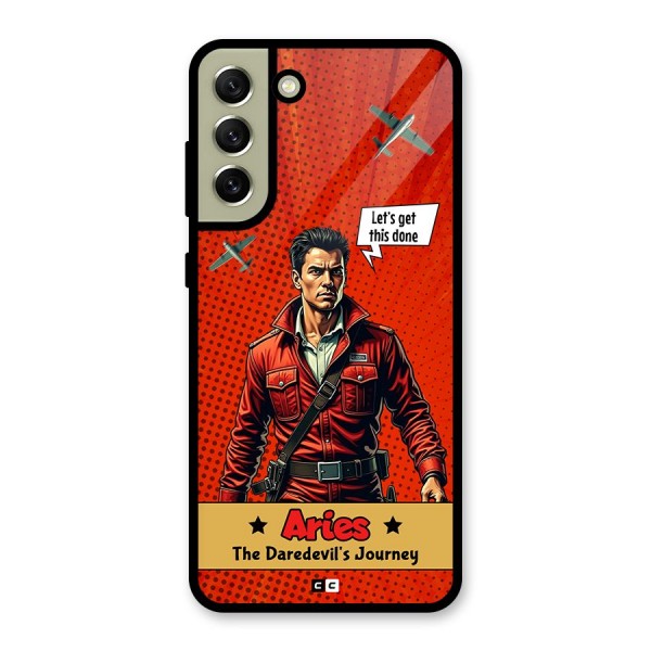 Daredevil Aries Glass Back Case for Galaxy S21 FE 5G