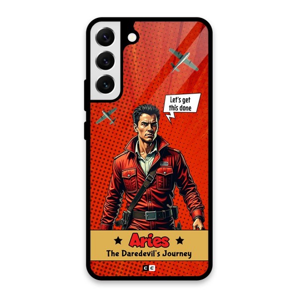 Daredevil Aries Glass Back Case for Galaxy S22 Plus 5G