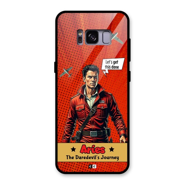 Daredevil Aries Glass Back Case for Galaxy S8