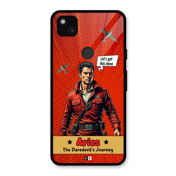 Daredevil Aries Glass Back Case for Google Pixel 4a