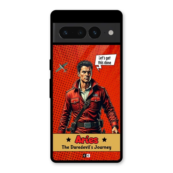 Daredevil Aries Glass Back Case for Google Pixel 7 Pro