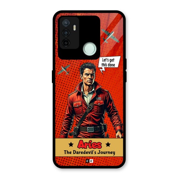 Daredevil Aries Glass Back Case for Oppo A53