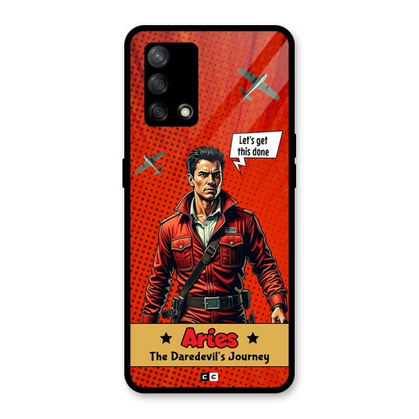 Daredevil Aries Glass Back Case for Oppo F19