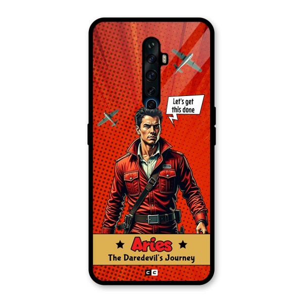 Daredevil Aries Glass Back Case for Oppo Reno2 F