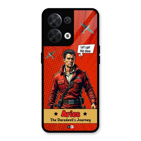 Daredevil Aries Glass Back Case for Oppo Reno8 5G