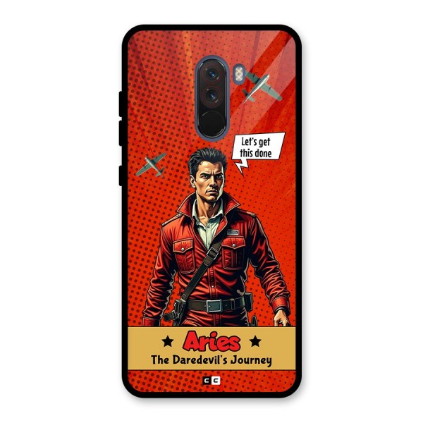 Daredevil Aries Glass Back Case for Poco F1