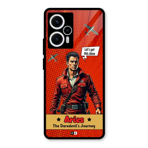 Daredevil Aries Glass Back Case for Poco F5