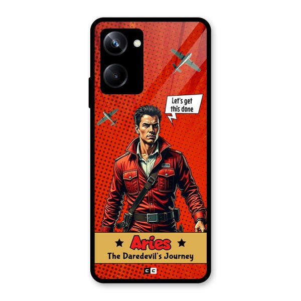 Daredevil Aries Glass Back Case for Realme 10 Pro