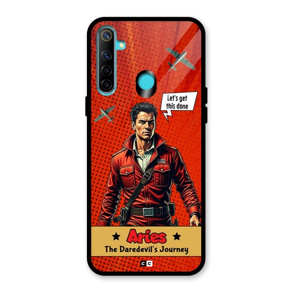 Daredevil Aries Glass Back Case for Realme 5