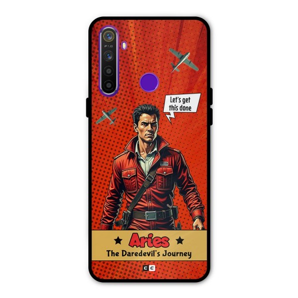 Daredevil Aries Glass Back Case for Realme 5s