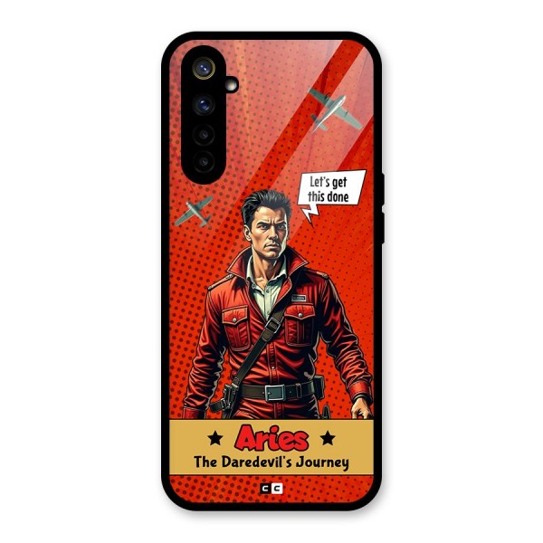 Daredevil Aries Glass Back Case for Realme 6