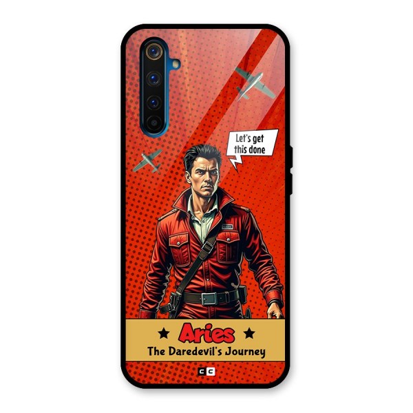 Daredevil Aries Glass Back Case for Realme 6 Pro