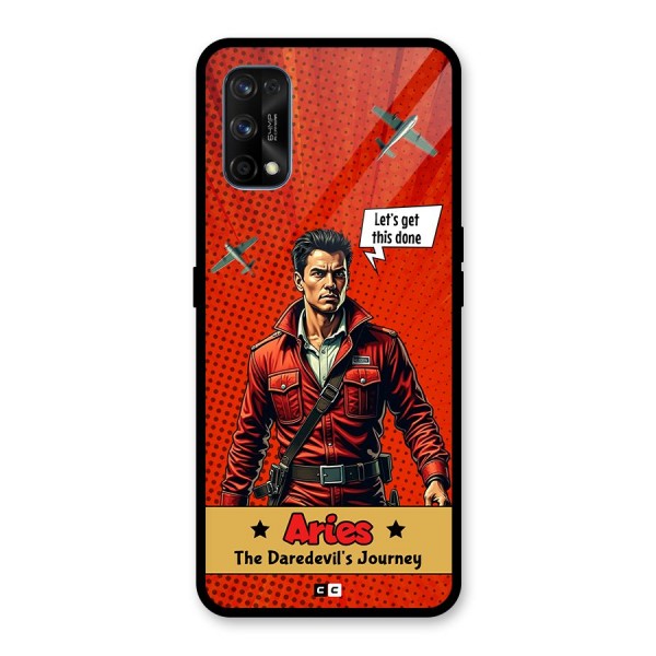 Daredevil Aries Glass Back Case for Realme 7 Pro