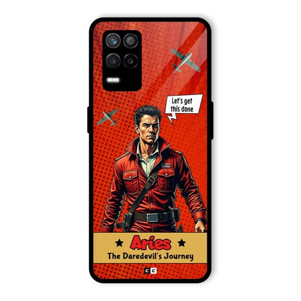 Daredevil Aries Glass Back Case for Realme 8 5G