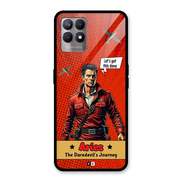 Daredevil Aries Glass Back Case for Realme 8i