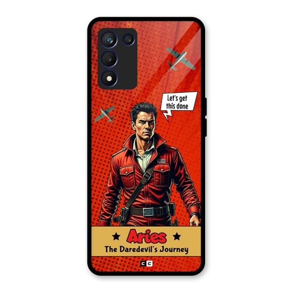 Daredevil Aries Glass Back Case for Realme 9 5G Speed