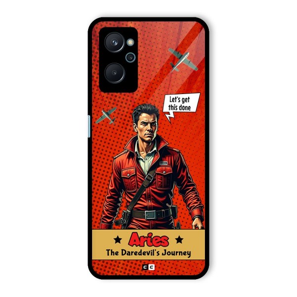 Daredevil Aries Glass Back Case for Realme 9i