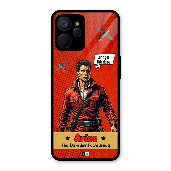 Daredevil Aries Glass Back Case for Realme 9i 5G