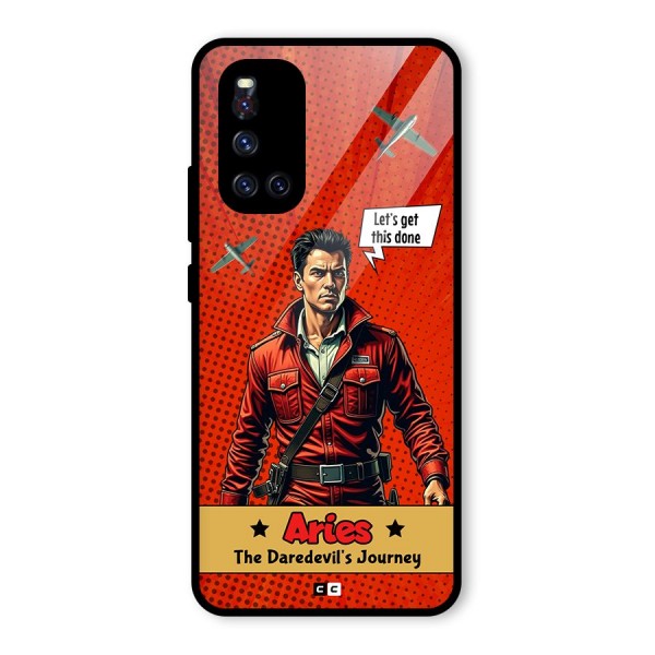 Daredevil Aries Glass Back Case for Vivo V19