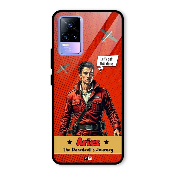 Daredevil Aries Glass Back Case for Vivo Y73