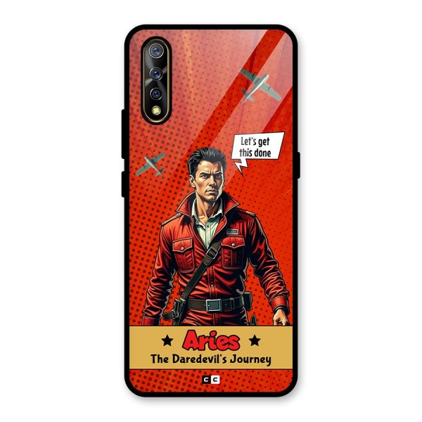 Daredevil Aries Glass Back Case for Vivo Z1x